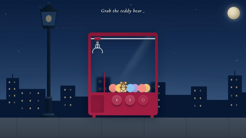 Animated preview of the Claw Machine gesture